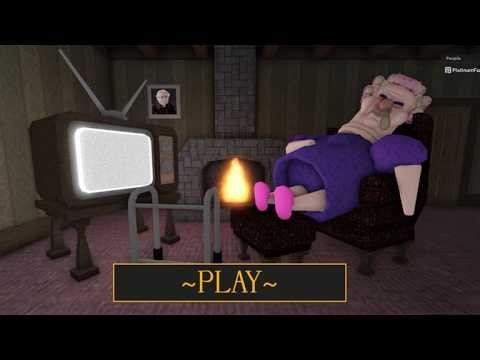 GRUMPY GRAN! SCARY OBBY roblox Gameplay Walkthrough No Death 4K