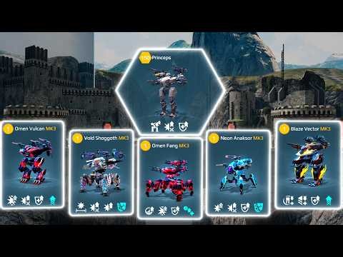 War Robots Gameplay | Best Robots, Meta Builds & High Damage Matches!