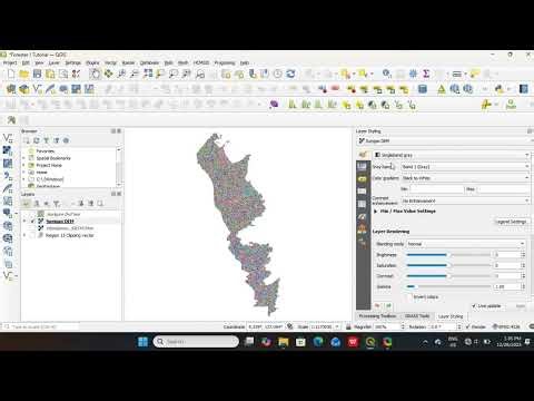 How to Clip Raster Data and Change Resolution (30m to 10m) in QGIS | Step-by-Step Tutorial