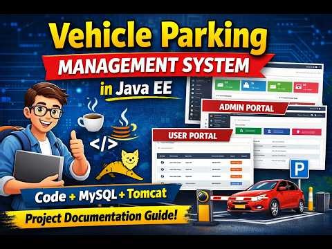 Vehicle Parking Management System Project in Java | JSP Servlet MySQL | Final Year Project