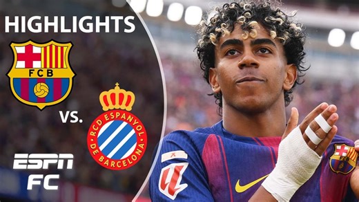 Barcelona vs. Espanyol | Bundesliga Highlights | ESPN FC