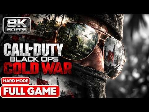 Black Ops Cold War Full Campaign Walkthrough Hard Mode | 8K 60FPS Ultra PC