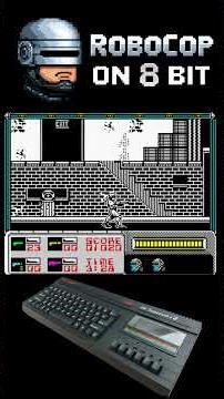 ROBOCOP ON 8 BIT - ZX SPECTRUM #zxspectrum #retrogaming #robocop #GAMING #RETRO