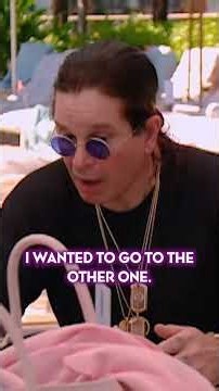 Ozzy and Sharon Turn Choosing a Lunch Table Into Total Chaos #TheOsbournes #thebasementtapes