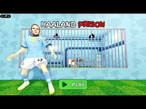 ERLING HAALAND PRISON RUN! 🔥 Escape the Impossible Prison | Roblox Obby