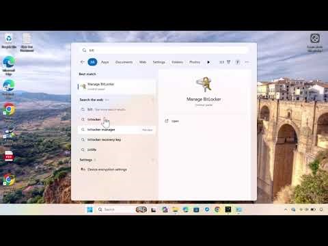 How to back up your BitLocker recovery key to a USB flash drive