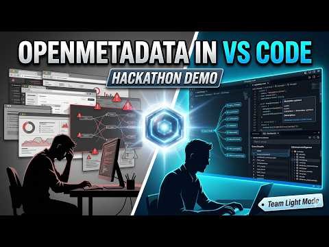 OpenMetadata Meets VS Code: We Built Chronos Lens in a Hackathon || BackToTheMetaData Hackathon 2026