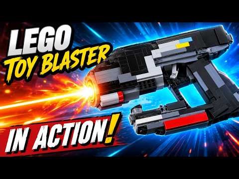 I built working LEGO blaster. Let’s check how it shoots 