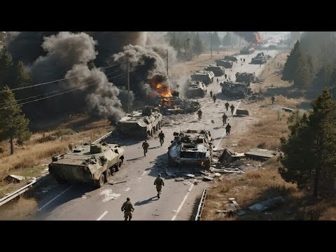 17 minutes ago! 2,400 elite Ukrainian troops crossing the border were blocked by Russian troops