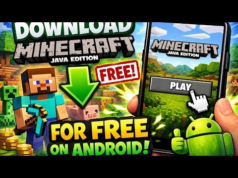 Install minecraft java edition for android 🥳|no clickbait 