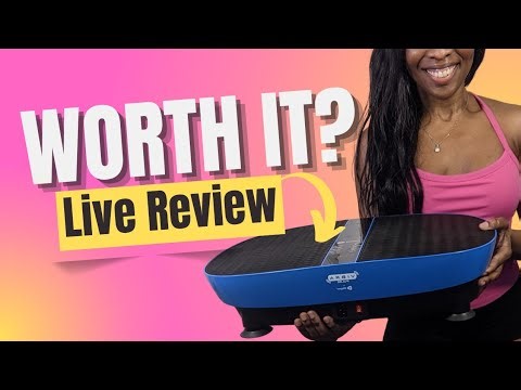 Vibration Plate Live Manual Walkthrough: Best Home Gym Setup for Weight Loss & Full-Body Fat Burn!