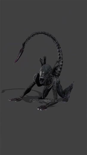 Xenomorph tail dance (Dead by Daylight / Alien Animation)