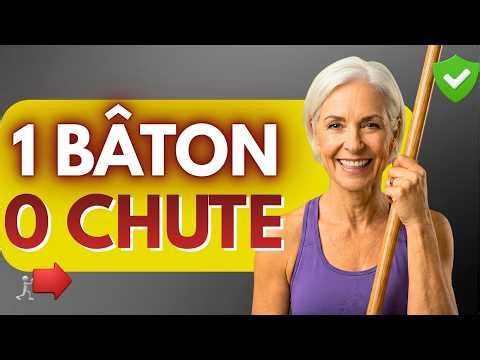 PREVENTING FALLS - HOW TO IMPROVE YOUR BALANCE AFTER 50 IN 5 EXERCISES WITH A POLE.