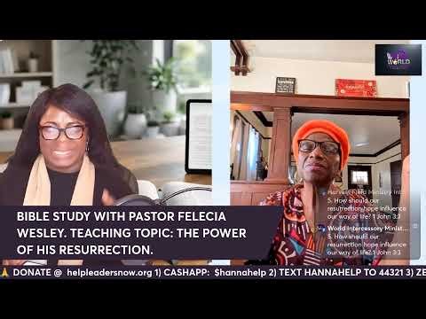 PRAYER FOCUS: LET THE POWER OF GOD OVERSHADOW ME! TEACHING TOPIC: THE POWER OF HIS RESURRECTION.