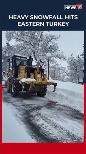 Severe Snowstorm Brings Eastern Turkey to a Standstill | Thousands of Villages Cut Off | N18S