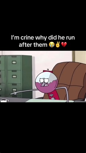Regular Show Benson runs after them meme explained