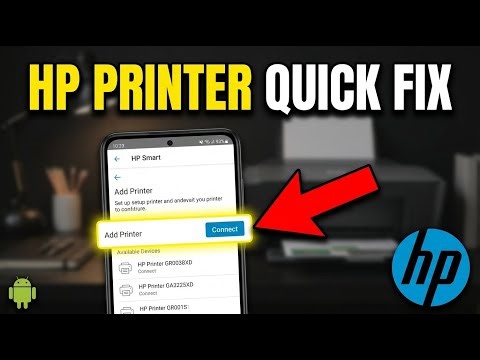 How to connect HP printer to Android phone - Quick Fix