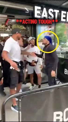 This Wannabe Tough Guy Picked the WRONG Security Guard… Instant Karma!