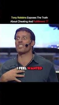 The Truth About Cheating And Fulfillment! @TonyRobbinsLive #relationship