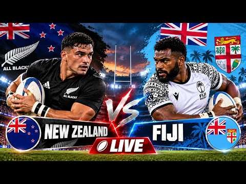 New Zealand vs Fiji Live | NZ vs FJI | Rugby League World Cup 2026 – Round 2 | Watchalong
