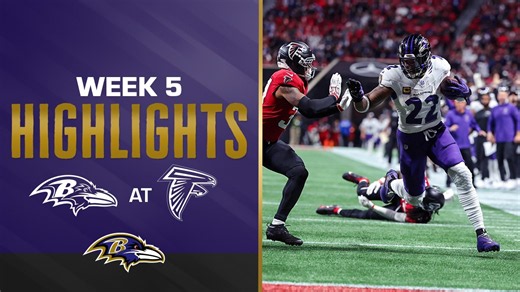 Full Highlights: Ravens vs. Falcons, Week 5 | Baltimore Ravens