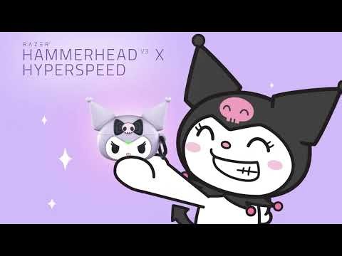 Razer | Hammerhead V3 X HyperSpeed - Kuromi Edition
