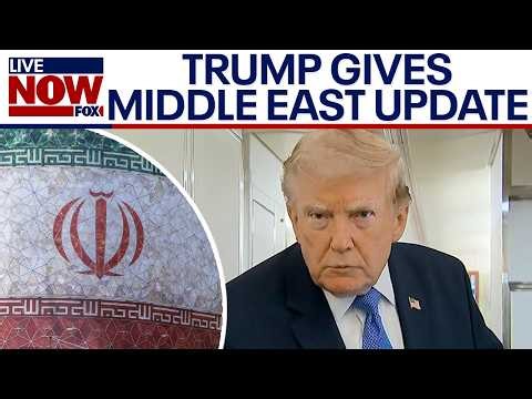WATCH: Trump says US-Iran talks will begin this week after pausing major attack