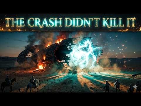 A Spacecraft Crashed on Earth But Something Alive #alienmystery #crashsite #spaceship