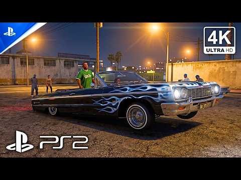 GTA: SAN ANDREAS [4K 60FPS PS2] Realistic ULTRA GRAPHICS | The Ultimate Lowrider Bounce Battle! #06