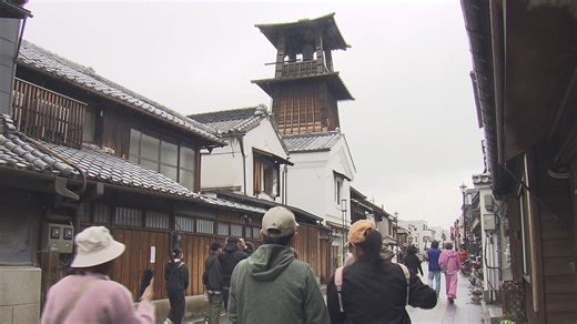 去年の川越観光客数　前年比　約20万人減／埼玉県（テレ玉）