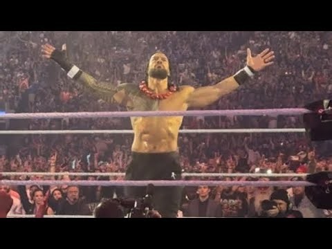 Full Show: WWE Wrestlemania Hollywood 41 Floor Seat!!!