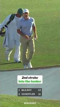 Rory gave us some serious suspense on the 18th. #themasters #rorymcilroy #masters