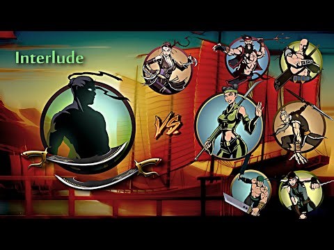 No armor & helm, only Ornamental Sabers 🧿 | Interlude: Act IV | SHADOW FIGHT 2 SE #shadowfight2