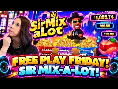 NEW Sir Mix-a-Lot Slot! Can Free Play Turn Into REAL CASH?