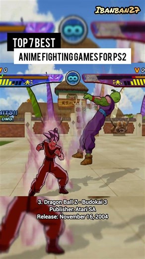 7 Best Anime Fighting Games for PS2 Worth to Play #shorts