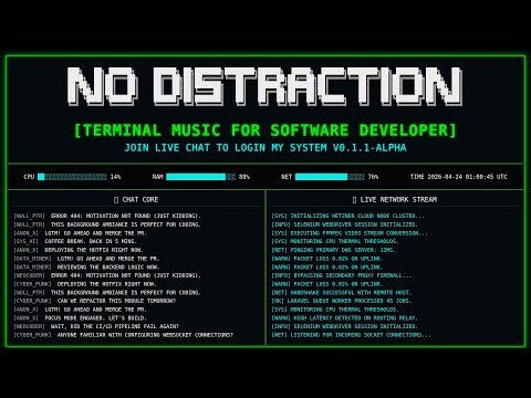 Dark Ambient Bugfixing Deep Work Music for Coders