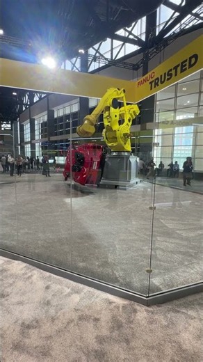 FANUC M2000 Robot Maneuvering a Corvette | IMTS 2026