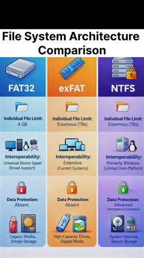 File Architecture Comparison