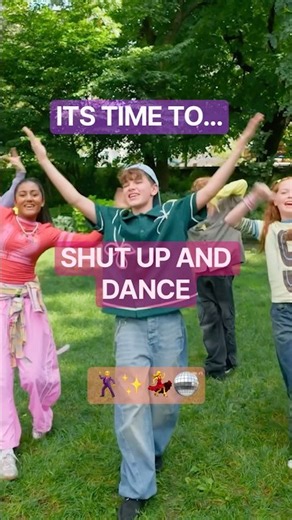 Have you watched our new music video 📺 dance along with Sofi, Sadie and Petro! 🕺#shutupanddance