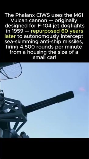 A 1950s Fighter Jet Gun Now AUTOMATICALLY Kills Missiles
