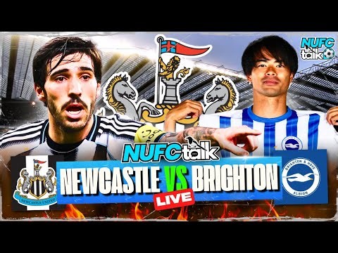 NEWCASTLE UNITED vs BRIGHTON | Match Day Live | Premier League Live