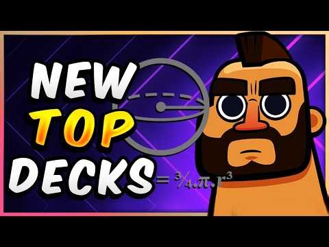 These are the NEW TOP CLASH ROYALE DECKS!