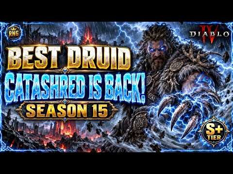 BEST DRUID BUILD GUIDE FOR DIABLO 4 SEASON 15
