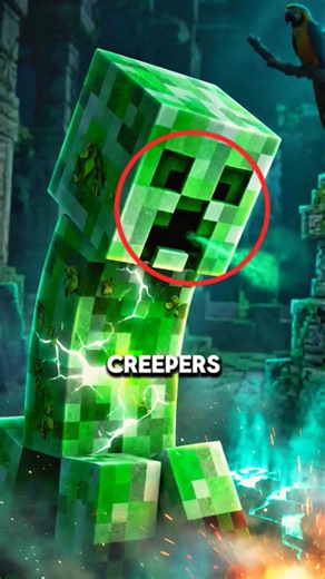 The Tragic Truth Behind the Creeper’s Hiss 😭 #minecraft