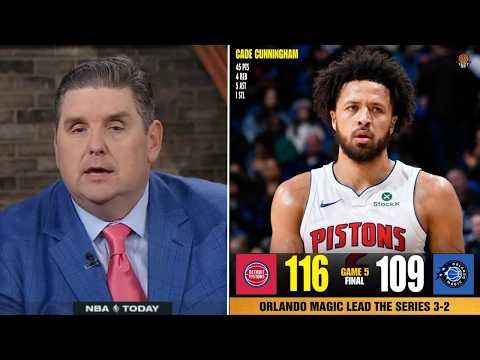 Pistons in 7 - ESPN on Cade Cunningham masterpiece 45 Pts to Detroit beat Magic to force Game 6