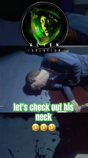 NO WONDER IT DIDN’T EAT YOU🤣#alienisolation #funny