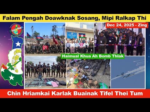 Dec 24 Zing: Falam Pengah Doawknak Sosang, Mipi Ralkap Thi. Ralhrang in Haimual Khua ah Bomb Thlak