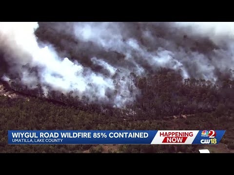 100+ acre fire in Lake County caused by new homeowner clearing land, officials say