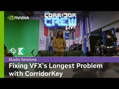 Fixing VFX’s Longest Problem using CorridorKey w/ Niko, Corridor Crew | NAB 2026 Puget Systems Booth
