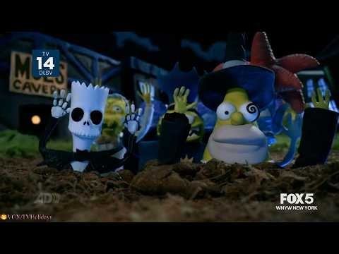 Fox US - The Simpsons Treehouse of Horror XXXVII Advert & Opening 2026🎃Halloween